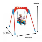 Cangaroo Metal frame swing red - Mari Kali Stores Cyprus